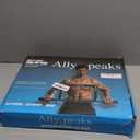 Ally Peaks Pull Up Bar for Doorway | Thickened Steel Max Limit 440 lbs Upper Body Fitness Workout Bar| Multi-Grip Strength for Doorway | Indoor Chin-Up Bar Fitness Trainer for Home Gym Portable (silver2)