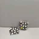 xo, Fetti Halloween Paper Napkins | 50 Pcs - 2 Designs | Ghost Tableware, Checkered Dinnerware, Spooky Decor, Kids Party Supplies