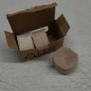 Ribbli Nude Ribbon 1 Inch x 3 Rolls Total 24 Yards Cream/Nude/Beige Handmade Fringe Chiffon Silk Ribbon for Wrapping Wedding Invitations Bridal Bouquets DIY Crafts Home Decor