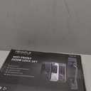 Wi-Fi Front Door Lock Set - HEANTLE Smart Locks for Front Door Built-in WiFi Keyless Entry Deadbolt with Handle Set Fingerprint Smart Electronic Deadbolt, Works with Alexa & Google Assistant Black