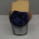 Portable Cordless Heated Blanket for Stadium, Rechargeable USB Heated Throw Blanket for Outdoor, 3 Heat Settings Electric Heated Blanket for Office, Camping, 58x 38 (Battery Pack Not Included) (Navy Blue)