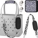 OUTXE Strap Wrap for Bogg Bag, Adjustable Crossbody Shoulder Long Straps for XL Medium Bog Beach Rubber Tote Bag Accessories