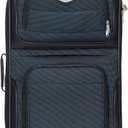 Travel Select Amsterdam Softside Expandable Luggage with Rolling Wheels, Navy, 8-Piece Set (15/21/25/29) with Packing Cubes