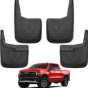 Mud Flaps for Trucks | Fits 2015-2020 Ford F150 Without Fender Flares, Front & Rear Splash Mud Guards, 4PC-Black