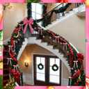 25 Pcs Pink Velvet Tree Topper Christmas Ornaments Include Large Christmas Bows Tree Topper 12 Xmas Velvet Balls 12 Pink Bows for Xmas Holiday Door Fireplace Wall Party Decor