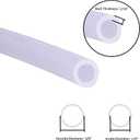 Silicone Tubing 1/4" ID 3/8" OD Food Grade Flexible Thick for Homebrewing Pump Transfer 8 Meters(26ft) Length