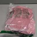 yidengymx Womens 2 Piece Velour Tracksuit Two Piece Outfits for Women Long Sleeve Zip Up Crop Tops Sweatpants Sets Pockets (Medium, Hoodie/Wide Leg Pants-light Pink)