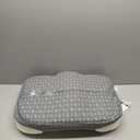 Elviros Cervical Neck Pillow for Neck Pain Relief, CPAP Pillow for Side, Back & Stomach Sleepers, Ergonomic Orthopedic Pillow for CPAP Users to Reduce Air Leaks and Mask Pressure, Dark Grey (Queen)