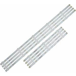 LED Strips (8) for Insignig 50" TV NS-50DF710NA19 NS-50DF710NA21 | NS-50F301NA24 LB50091 V1_00 LC-50LB601U TPT500J1 TPT500U1-QVN03.U LB-PM3030-GJBBY504X8ABL2 NS-50DF711SE21, 285404722910