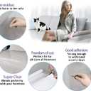 3 x Anti Cat Scratch Furniture Protector - 12Pcs Clear, Sticky-Backed Pet-Proof Corner Guards | Couch Shield for Sofa & Doors with 52 Twist Pins