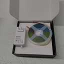 PAUTIX COB LED Strip Light 32.8ft,Engineering Level UL Listed Daylight White 6000K,CRI93+ Super Bright High Lumen,Dimmable 24V Flexible LED Tape Light with RF Remote,for Home&Office Decor DIY Lighting