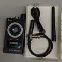 Hidden Camera Detectors, Anti Spy Camera Finder, GPS Tracker Detector, Hidden Devices Detector for Airbnb, Hotels, Bathroom, Home, Office (Black)