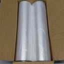 12" X 16" Plastic Produce Bag on a Roll, Bread and Grocery Clear Bag, 350 Bags/Roll (2 Rolls)