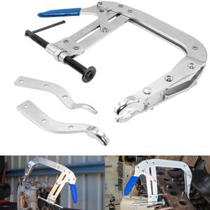 8 in Valve Spring Compressor, Universal Valve Spring Removal Tool Compatible with Most Small and Medium Sized OHV Engines