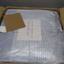 Tommy Hilfiger - Twin Comforter Set, Super Soft Bedding with Matching Sham, Breathable Bed Essentials (Modern Stripe White, Twin)