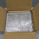 VITVITI Drawer Disposable Face Towel Holder Box, Acrylic Facial Towel Container for XL Clean Skin Club, Large Disposable Face Towels Storage with Bamboo Lid, for Bathroom, Vanity Makeup, Clear