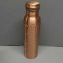 Copper Water Bottle - 34oz - Handcrafted Ayurvedic 100% Pure Copper Water Bottle for Drinking |Men & Women| Leak-Proof Lid BPA Free Non-Insulated & Eco Friendly with Premium Quality for Sport & Travel