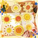 Nezyo 200 Pcs Back to School Sunshine Cutouts Bulletin Board Decorations