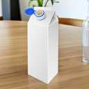 Box Drink Spout with Lid Milk Carton Pourer Beverage Diverter Easy Pour Milk Jug Dispenser for Home Kitchen Use