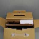 HOSHANHO 7 Pieces Kitchen Knife Set, Japanese High Carbon Stainless Steel Magnetic Knife Block Set, Ultra Sharp Chef Knives Sets with Ergonomic Pakkawood Handle