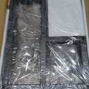 2 Step Wooden Step Stools for Adults Kids, Heavy Duty Stepping Stools Wooden Bed Step Stools for High Beds, Non-Slip 2 Bedside Foot Stool with 500 Lbs Capacity, Kitchen, Bed, RVS Step, Rustic Brown (Thickness: 1 INCH)