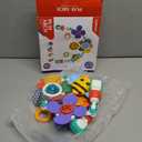 Adjustable Arch Bassinet Toys for Infant & Toddlers, Stroller Arch, Baby Crib Toys with Fascinating Hanging for Stimulating Babys Senses and Developing Motor Skills (Set5)