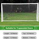 Soccer Nets, Kids Soccer Net for Replacement Soccer Goal Net Fit 6' X 4'