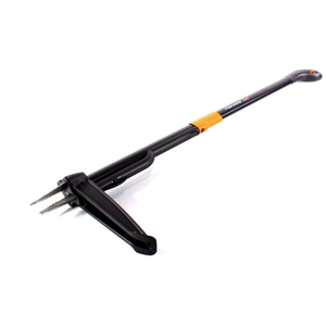 Fiskars Weed Puller, Length: 1 m, Stainless Steel Arms/Plastic Handle
Black/Orange, Xact, 1020126