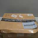 TUTOTAK Bar Cart, Home Bar Serving Cart with 3-Tier Shelf, Drink Cart with Wine Rack, Glass Holder, Rolling bar carts for The Home, Living Room, Gold,BC01BB035