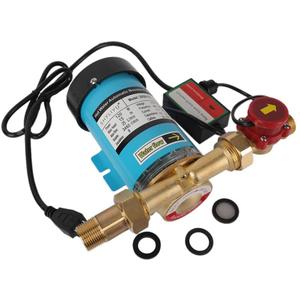 Home Pressure Booster Pump115V/60HZ 120W 1 inch Outlet Circulating Pump Automatic Shower Booster Pump with Water Flow Switch for Whole House System