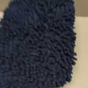 H.VERSAILTEX Navy Bath Mat, Bathroom Rug 36 x 24 Non Slip Bath Mats for Bathroom Floor, Luxury Chenille Ultra Soft Bath Rugs Shaggy Rugs Washable
