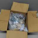 8.6in Blush Wedding Bouquets for Bride Bridesmaid, Pastel Pink White Green Bouquet Artificial Fake Silk Roses Flowers for Wedding Spring Garden Boho Rustic Decoration Toss Bouquet