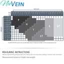 NuVein Sheer Maternity Compression Pantyhose, 8-15 mmHg Support, Lightweight Denier Nylons, Beige, Petite