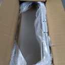 2PACK Stainless Steel Cat Litter Box, XL High Sides Litter Box, Light Grey
