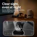 PETLIBRO Automatic Cat Feeder with Camera, 1080P HD & Night Vision, 5GHz/2.4GHz WiFi & Cam Smart Pet Feeder with App Control, 2-Way Audio, Motion Alerts for Cats & Dogs, Stainless Steel Single Tray
