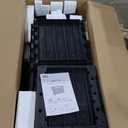 Keter Unity XL Portable Outdoor Table with Stainless Steel Top for Kitchen Prep and Outdoor Storage Cabinet for Grilling Accessories, Dark Grey