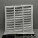 CAI Approved Return Air Grille, 24x24", White