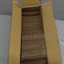 RLAVBL 6x4x1 Shipping Boxes Set of 50, White Small Corrugated Cardboard Box, Mailer Box