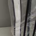 Cumbor 29.7"51.5" Extra Wide Baby Gate for Stairs, Pressure-Mounted Dog Gates for Doorways & Hallways, Auto-Close Walk-Through, No-Trip Design, Child Proof Safety, Dog/Pet Gate for Indoor Use, Black