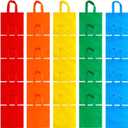 Aneco 25 Pack Reusable Non-woven Party Favor Bags 9.5×9.5 Inch Rainbow Gift Bag Goodie Treat Bags with Handles for Wedding Birthday Party