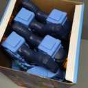 4 PCS Water Gun for Kids, Super Squirt Guns Water Soaker Blaster - 2 Nozzle, 4 Shooting Modes Switch - Crossbow Design - 26 Ft Long Shooting Range - Summer Toys Gun for Boys Girls Adults Outdoor Pool (Blue)