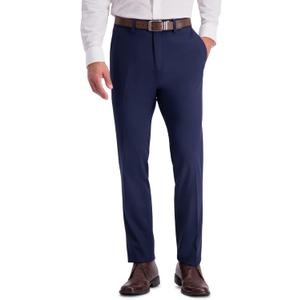 Kenneth Cole REACTION Men's Slim Fit Fashion Patterned Dress Pant (34W x 30L, Blue)