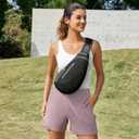 G4Free Sling Bag for Men Women, Small Crossbody Backpack Lightweight Chest Shoulder Bags for Travel, Outdoor and Sports (Dark Grey)