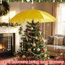 Novabright April Spring Tree Topper Decorations April Showers Bring May Flowers Decorations Yellow Umbrella with Garland and Ribbon for Home Classroom Office Easter Party Decor DIY Crafts