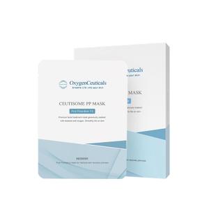OxygenCeuticals Ceutisome PP Mask – PDRN Post-Procedure Facial Sheet Mask for Soothing & Skin Recovery with Salmon DNA, 4 Sheets/Box