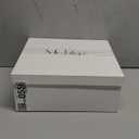 Modatope Platform Heels for Women Platform Sandals Womens Chunky Heel Open Toe Pumps Ankle Strap Womens Wedding Party Pumps Shoes (11, White)