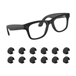20 Pack Low-Tack Precision LED Light Blocking Stickers for Ray-Ban Meta Wayfarer, Skyler & Headliner (Gen 2) & Oakley Meta HSTN Smart Glasses Accessories, Removable Blackout Camera Light Covers,