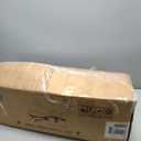 6 FT Prelit Snow Flocked Christmas Tree, Artificial Spruce Christmas Tree with 250 Warm White LED Lights, 600 PVC Branch Tips, Easy Assembly/Metal Stand/Hinged Branches Decoration