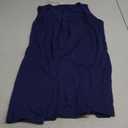 Summer Dresses for Women Sleeveless Lace Crewneck Sundress (XL) (Navy)