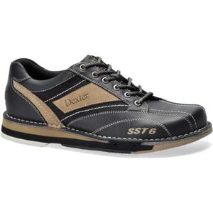 Dexter Men's SST 6 LZ Bowling Shoes, Black/ Stone, 10.5
